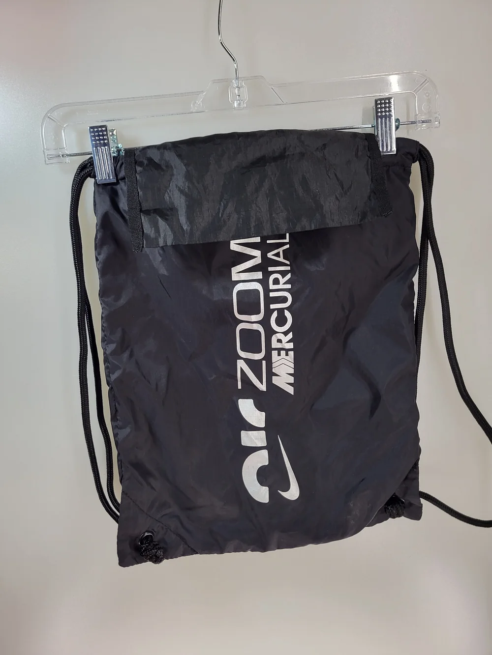 Nike Black Zoom Mercurial Drawstring Backpack